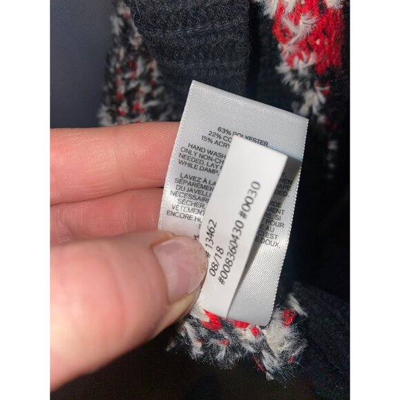 NWT Express Womens Plaid Open Front Cardigan Sweater Retail $108 - Picture 5 of 7